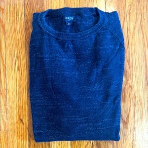 J. Crew Blue Crewneck Sweater - Small